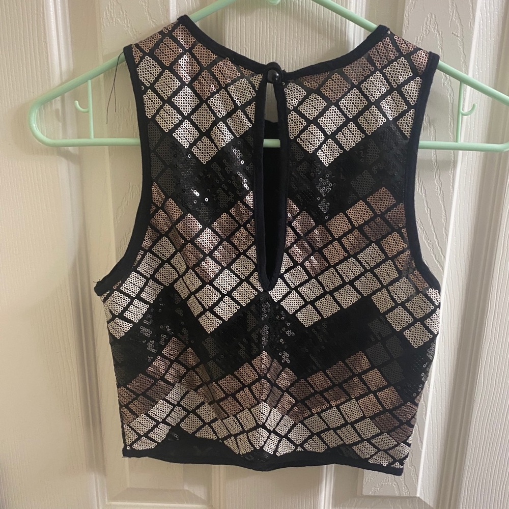 New Year’s Eve crop top!